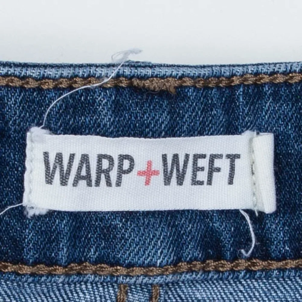 Warp & Weft Sydney Mid Rise Jean Shorts Size 27‎